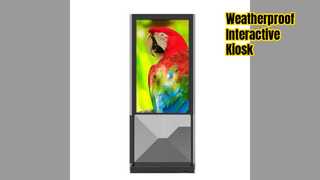 Безопасная уличная станция-киоск с сенсорным экраном 55 дюймов