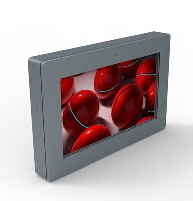 Купить 43-дюймовый уличный цифровой рекламный экран с закаленным стеклом 5 мм, сроком службы 50 000 часов и ОС Android Производство в сети