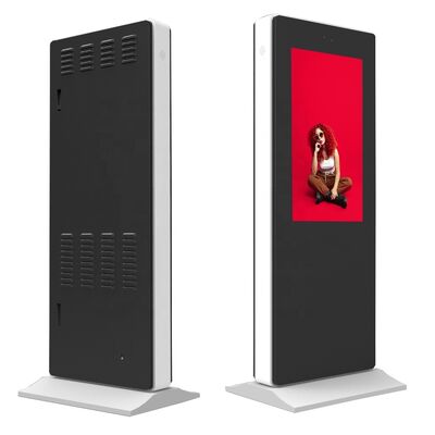 Купить 32 дюйма 2500 нитс Яркость IP65 водонепроницаемая наружная цифровая вывеска LCD рекламная машина Производство в сети