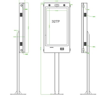 IP67 Waterproof 2500nits High Brightness 98inch Outdoor Digital Signage - Wall Mounted Display